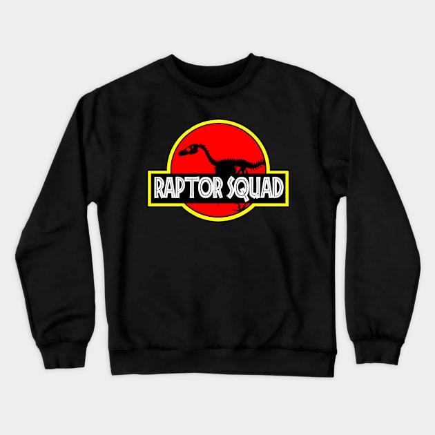 Raptor Squad Crewneck Sweatshirt by LSEstrela